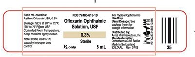 5 mL Container (Ofloxacin Vial 5ml Spl)